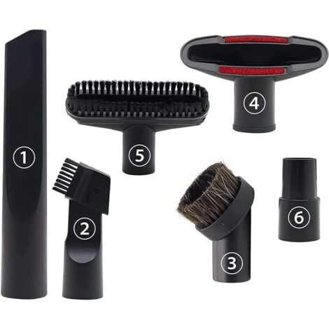 Vacuum cleaner accessories, suitable for vacuum cleaners with caliber 32 mm and 35 mm, for vacuum cleaner nozzles from Karcher, Rowenta, Hoover, Xoiture, Bosch, Miele