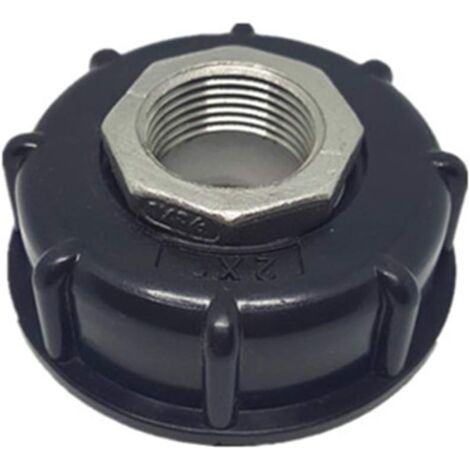 1000L IBC Container Adapter, Tote Tank Drain Adapter, Stainless Steel ...