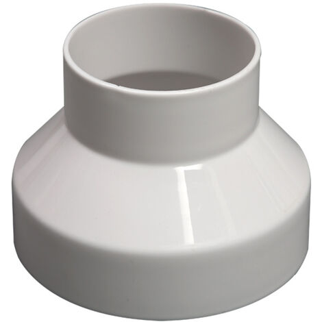 Duct adapter, exhaust fan adapter, duct reducer for ventilation ducts (200 mm to 150 mm) (1/3)
