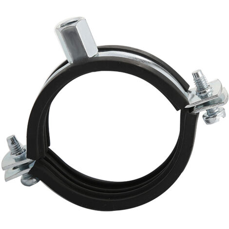 Hose clamps with cross rubber seal - M8/10 thread, 1 piece (Ø 315 mm)