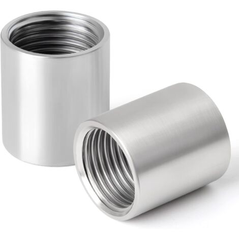 1/2" stainless steel threaded female thread, straight screw connection ...