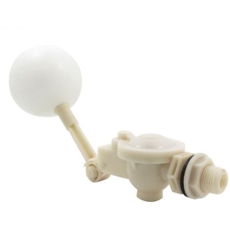 2 pieces float valve with adjustable arm, differential pressure float valve, 1/2 inch float valve for water basin, float ball valve for tank mounting, cattle trough (1/2 inch)