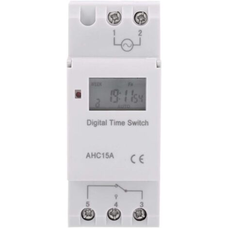 Digital Programmable Timer, LCD Display, Weekly Programmable Timer ...