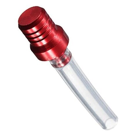 Gas Tank Anti-Reversal Fuel Petrol Vent Valve Breather Hose ATV Dirt Bike Pit – Red (1/5)