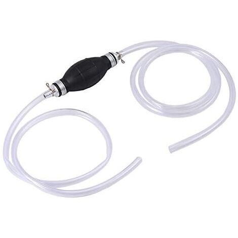 Manual Siphon Fuel Pump, Manual Diesel Transfer Pump for Diesel Water, Perfect for SUV, MPV, Lawn Mower, Aquariums (1/5)