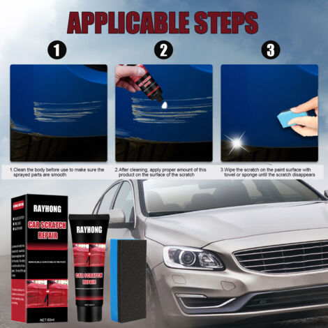 Magic Car Scratch Repair Kit - Car Paint Restoration Kit, Paint Remover Car Wax, Polishing Wax, Removes Car Scratches