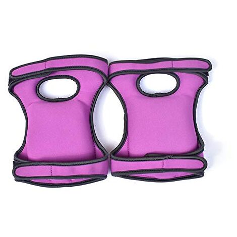 1 pair of soft foam garden knee pads with double straps for garden cleaning and floor cleaning.