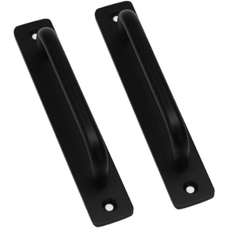 Door handles 2 pieces sliding door handles cabinet door handle aluminum door handle balcony door handle with screws, for cabinet door (210 x 25 mm)