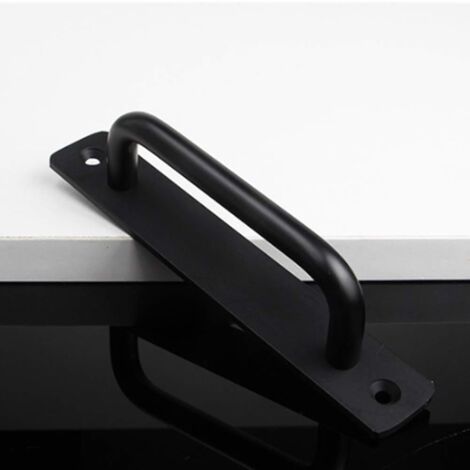 Door handles 2 pieces sliding door handles cabinet door handle aluminum door handle balcony door handle with screws, for cabinet door (210 x 25 mm)