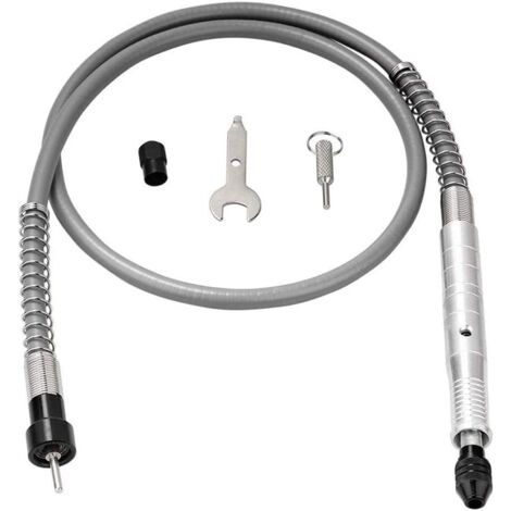 mm Flexible Electric Drill Extension Cord Chuck for Rotary Grinder Tool Compatible with Wrench (Golden) (1/5)