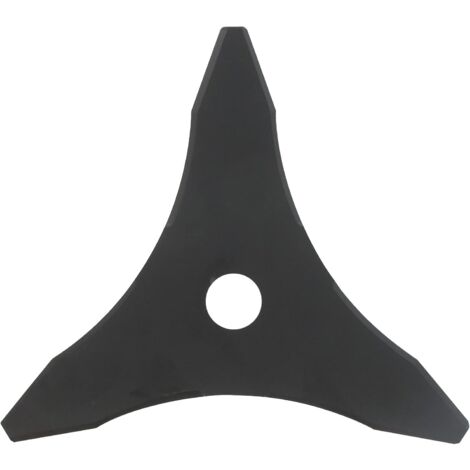 Three-tooth brush cutter blade 23265, 255 mm cutting edge, bore: 25.4 mm, thickness: 3 mm