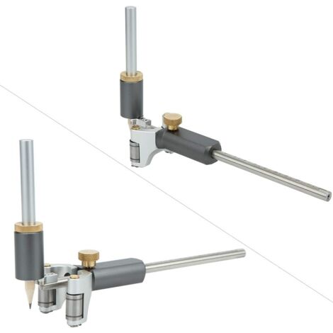 Marking Gauge, 2-in-1 Woodworking Scribing Gauge, Adjustable Precision Marking Gauge, Multifunctional Marking Tool (1/4)