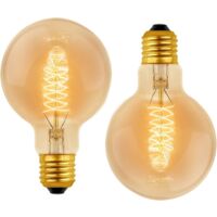 HUSTUNG Edison Vintage Glühbirne, E27 LED Vintage Dimmbar HUSTUNG Edison Vintage Glühbirne, E27 LED Vintage Dimmbar