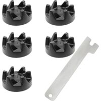 5 pieces mixer rubber coupling gear coupling with disassembly tool for Kitchenaid 9704230