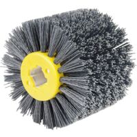 Grinding brushes No. 240, polishing disc, grinding wire wheel, diameter 120 mm, black (No. 240)