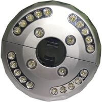 Patio Umbrella Light, LED Patio Umbrella Light, Portable Multifunctional Camping Battery Umbrella Pole Light 24+4LED for Umbrellas