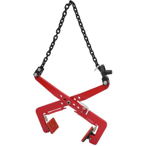 Pinza para piedras resistente, ajustable, 350 kg, abrazadera de elevación, alicates de desplazamiento, alicates de transporte, pinzas para piedras, acero