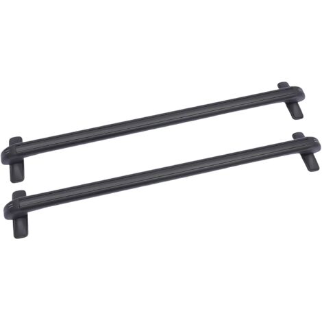 Barras de Techo para Coche Universal 110cm para Coche Baca Coche Universal Aluminio Barra Portátil para Transportar Capacidad de Carga Máxima de 75 kg con Cerradura