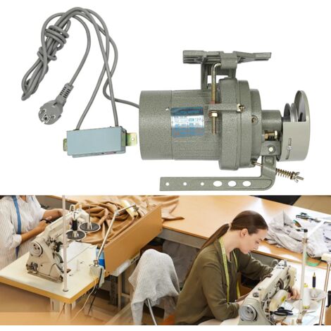 Motor de embrague para máquina de coser industrial, motor de embrague 1/2hp, motor de máquina de coser, 400 W, 220 V, 2850 rpm, monofásico, piezas de repuesto
