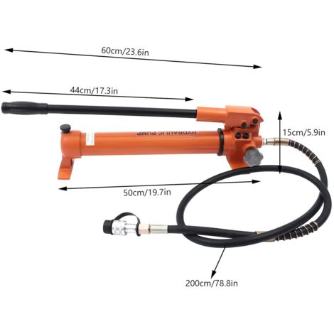 Hydraulische Handpumpe CP-700 – 800 Cm³ Ölvolumen, 70 MPa Hochdruck, Automatische Hoch-/Niederdruckumschaltung