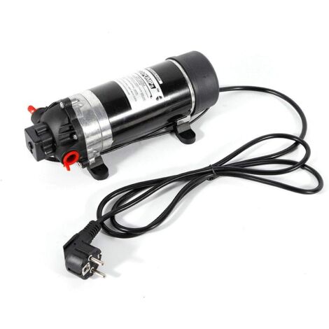 Bomba de agua, membrana de 220 V, bomba de agua autocebante, bomba de agua de 160 psi, bomba de diafragma, bomba de presión, bomba de agua de jardín, bomba de agua para caravanas y autocaravanas