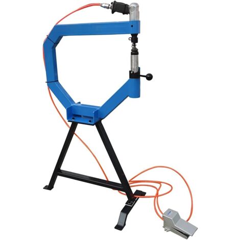 Pneumatische planishing hamer, 10,2 cm polijst- en stijlhamer, planeerhamer, persluchthamer, planeerhamer, 50 tot 100 psi, 2 inch/3 inch aambeeld