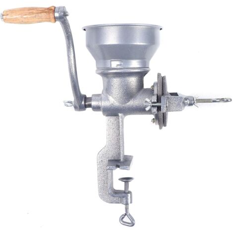 Molino de grano manual, Molino de grano manual Molino de alimentos manual, Molino para maiz, Molinillo de café manual de harina con perno molinillo de café manual