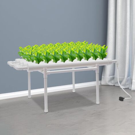 Kit de cultivo hidropónico, sistema de cultivo hidropónico, 36 agujeros, estructura de cultivo automático, kit de cultivo hidropónico para jardín