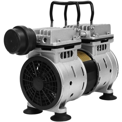 Bomba de vacío sin aceite, 220 V 550 W, bomba de vacío, velocidad 1400 rpm, bomba de vacío de laboratorio industrial, bajo nivel de ruido, excelente disipación de calor (1/5)