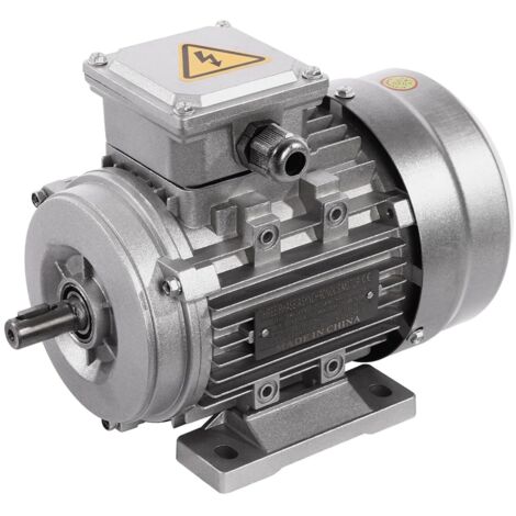 Motor eléctrico trifásico MS7144 - Motor asíncrono - 1400 rpm, 750 W, motor industrial de bajo consumo.