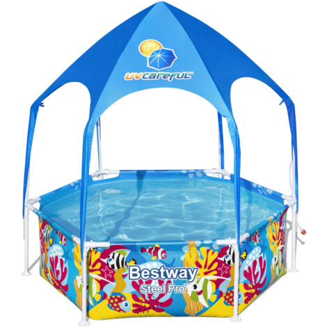 Piscina fuori terra in acciaio pro rotonda - 183x51 (1/10)