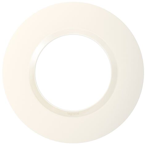 Piatto singolo decorativo Dooxie, LEGRAND, bianco Legrand