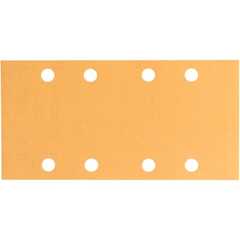 10 Fogli abrasivi C470 BOSCH per levigatrici vibranti 93 x 186 mm Ideale per legno e vernice 8 fori (1/2)