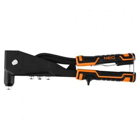 Rivettatrice per rivetti in acciaio e alluminio 2,4/3,2/4,0/4,8 mm - NEO TOOLS - 18-103-1 (1/5)