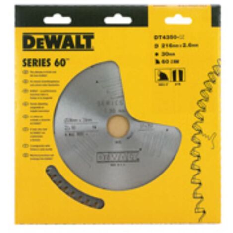 Lama per seghe fisse DEWALT DT4352-QZ Extreme Workshop Ø 250 X 30 mm, 60 denti (1/2)
