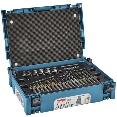 Set di punte e trapani Makita da 65 pezzi Set di punte e trapani - 65 pezzi