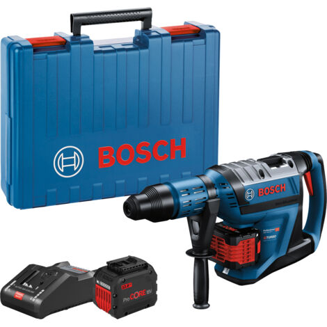 Bosch – Perforatore tassellatore senza filo 18V – 12,5J di forza percussione – 611913002 – 2 batterie ProCORE18V 12Ah – Motore BITURBO Brushless (1/5)