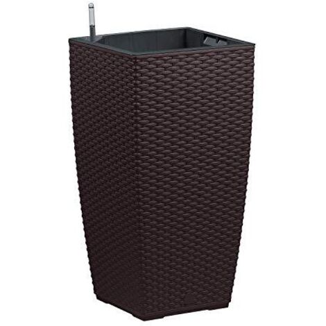Bac Casa mesh haut - Moka - 12L - L29,9xl29,9xH57,4cm (1/4)