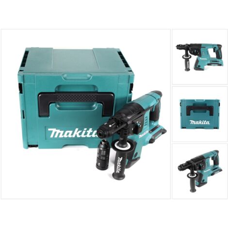 Perforatore-scalpellatore SDS-Plus 36 V = 2 x 18 V ioni di litio 26 mm MAKITA - Senza batteria, né caricabatterie - DHR264ZJ