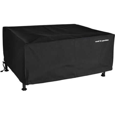 Cook'in garden - Custodia di Protezione per Piastra da appoggio, Rettangolare, Dimensioni: L 69 x P 59 x H 21 cm