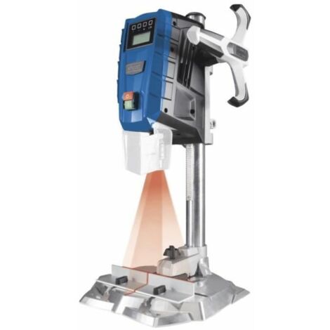 Trapano a colonna da banco con puntatore laser 710 w Scheppach dp55