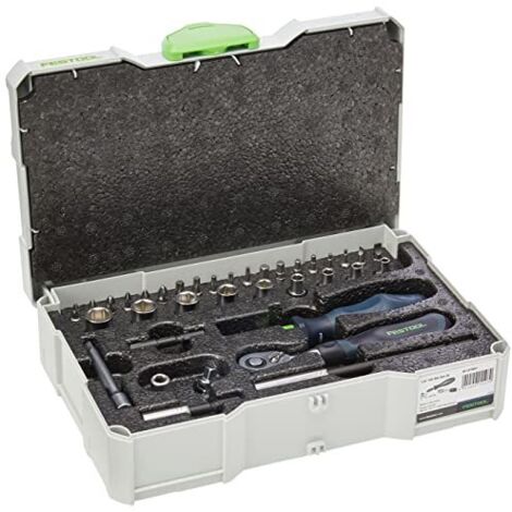 Scatola FESTOOL 497881 Systainer chiavi a bussola 1/4" 37 pezzi (1/4)