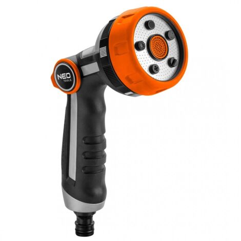 Irrigatore multifunzionale, 5 funzioni, regolabile continuamente, disco in metallo - NEO TOOLS (1/5)