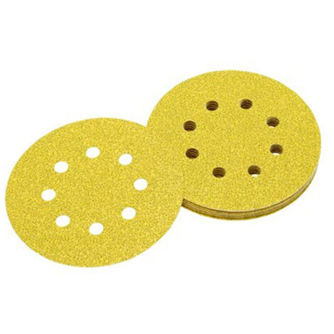 Dewalt 25pz da 125mm disco abrasivo per levigatrice con velcro, grana 180
