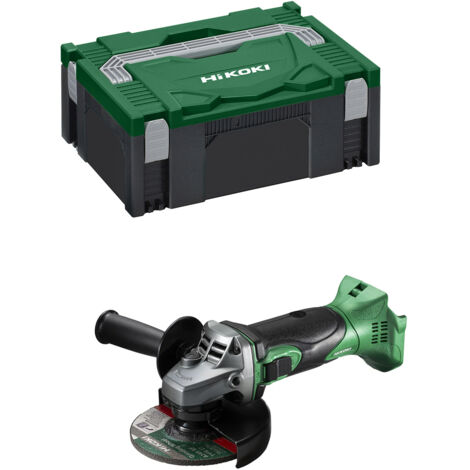 Hikoki – Smerigliatrice 18V 125mm – Potenza 9000 giri/min – Adatta a dischi 125mm – Motore Brushless – G18DSL2W3Z (1/5)