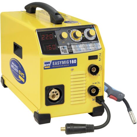 GYS - Saldatrice Inverter Semi Automatica Mig/Mag Easymig 160 con Accessori 160A - 032255 (1/3)