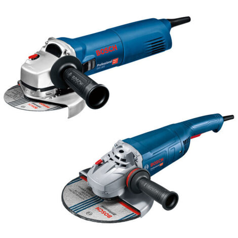 Dúo de amoladoras BOSCH 0601824805 - Profesional (GWS 22-230 P + GWS 1400) (1/3)