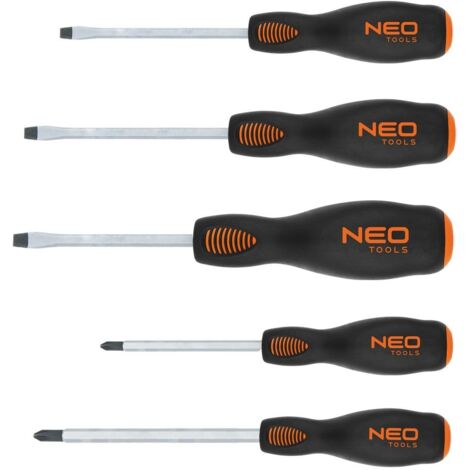 Juego de 5 destornilladores NEO TOOLS 04-240 (1/2)