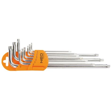 Juego de 9 llaves Torx NEO TOOLS 09-526 (1/2)