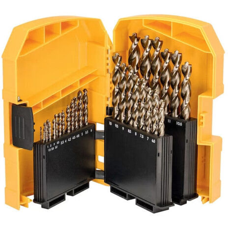 Estuche de 29 bosques de metal DEWALT DT4957-QZ Extreme Cobalt HSS-CO (1/4)